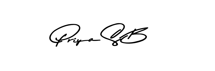 Also You can easily find your signature by using the search form. We will create Priya S B name handwritten signature images for you free of cost using Asem Kandis PERSONAL USE sign style. Priya S B signature style 9 images and pictures png