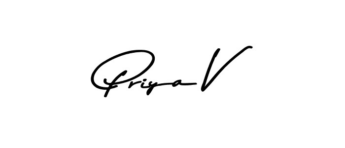 Asem Kandis PERSONAL USE is a professional signature style that is perfect for those who want to add a touch of class to their signature. It is also a great choice for those who want to make their signature more unique. Get Priya V name to fancy signature for free. Priya V signature style 9 images and pictures png