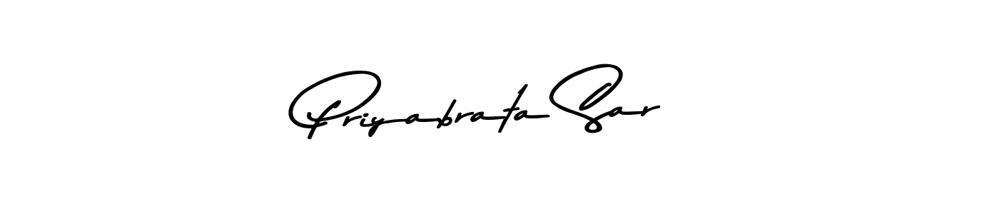 How to make Priyabrata Sar name signature. Use Asem Kandis PERSONAL USE style for creating short signs online. This is the latest handwritten sign. Priyabrata Sar signature style 9 images and pictures png