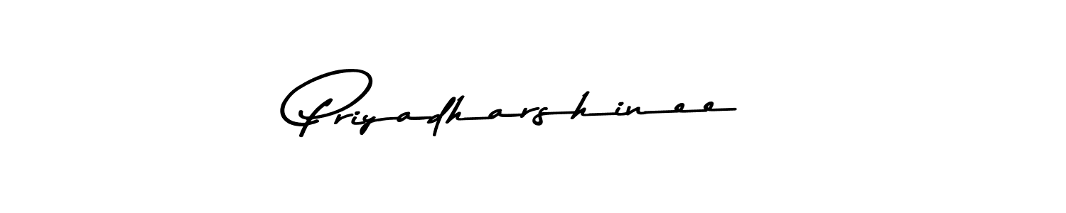 Create a beautiful signature design for name Priyadharshinee. With this signature (Asem Kandis PERSONAL USE) fonts, you can make a handwritten signature for free. Priyadharshinee signature style 9 images and pictures png