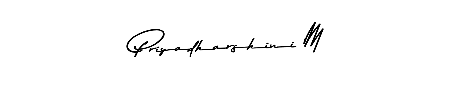 Priyadharshini M stylish signature style. Best Handwritten Sign (Asem Kandis PERSONAL USE) for my name. Handwritten Signature Collection Ideas for my name Priyadharshini M. Priyadharshini M signature style 9 images and pictures png