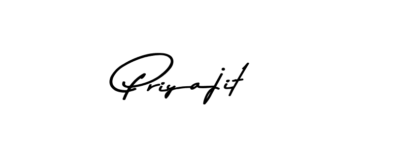 Priyajit stylish signature style. Best Handwritten Sign (Asem Kandis PERSONAL USE) for my name. Handwritten Signature Collection Ideas for my name Priyajit. Priyajit signature style 9 images and pictures png