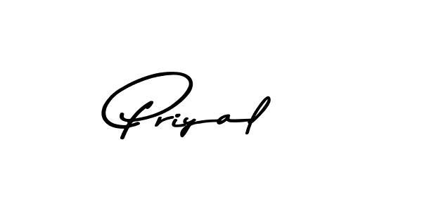 Design your own signature with our free online signature maker. With this signature software, you can create a handwritten (Asem Kandis PERSONAL USE) signature for name Priyal. Priyal signature style 9 images and pictures png