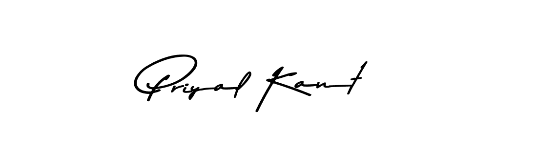 The best way (Asem Kandis PERSONAL USE) to make a short signature is to pick only two or three words in your name. The name Priyal Kant include a total of six letters. For converting this name. Priyal Kant signature style 9 images and pictures png