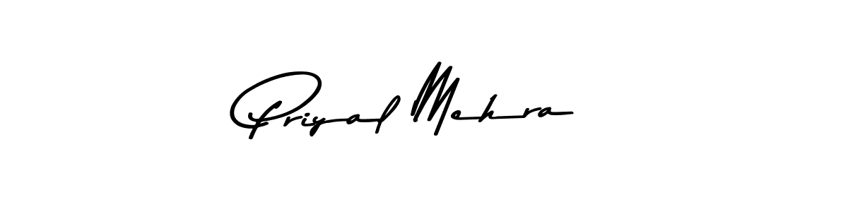 The best way (Asem Kandis PERSONAL USE) to make a short signature is to pick only two or three words in your name. The name Priyal Mehra include a total of six letters. For converting this name. Priyal Mehra signature style 9 images and pictures png