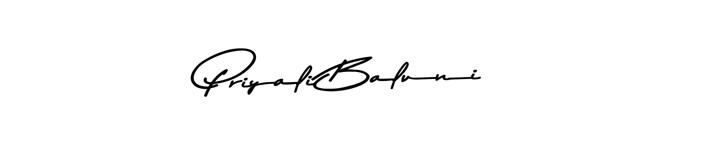 It looks lik you need a new signature style for name Priyali Baluni. Design unique handwritten (Asem Kandis PERSONAL USE) signature with our free signature maker in just a few clicks. Priyali Baluni signature style 9 images and pictures png