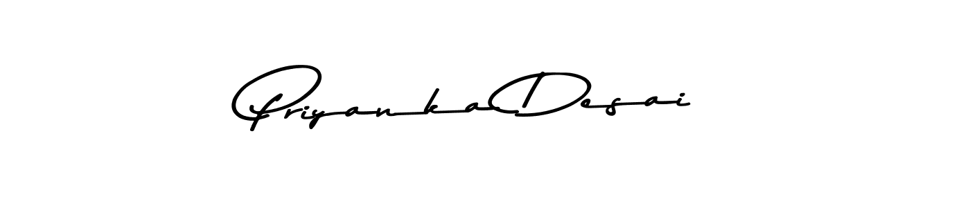 Priyanka Desai stylish signature style. Best Handwritten Sign (Asem Kandis PERSONAL USE) for my name. Handwritten Signature Collection Ideas for my name Priyanka Desai. Priyanka Desai signature style 9 images and pictures png