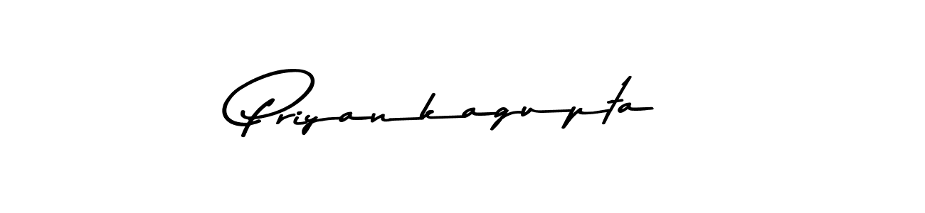 Priyankagupta stylish signature style. Best Handwritten Sign (Asem Kandis PERSONAL USE) for my name. Handwritten Signature Collection Ideas for my name Priyankagupta. Priyankagupta signature style 9 images and pictures png