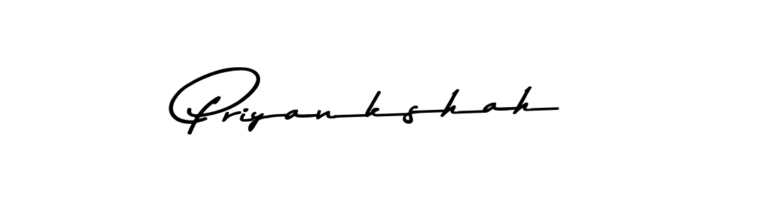 Priyankshah stylish signature style. Best Handwritten Sign (Asem Kandis PERSONAL USE) for my name. Handwritten Signature Collection Ideas for my name Priyankshah. Priyankshah signature style 9 images and pictures png