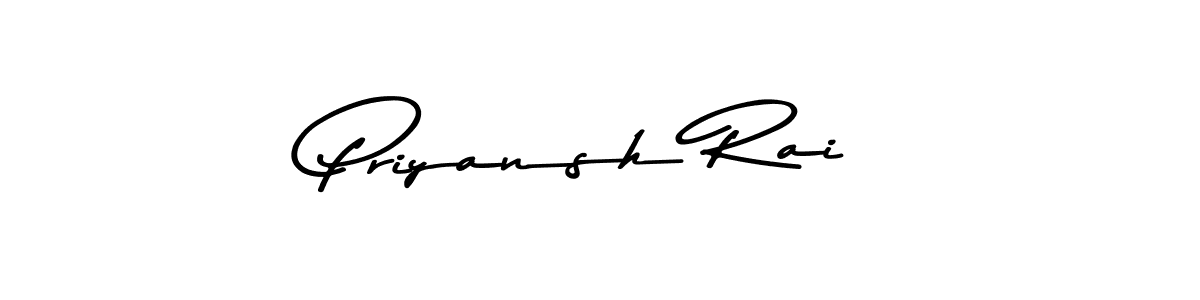 How to make Priyansh Rai signature? Asem Kandis PERSONAL USE is a professional autograph style. Create handwritten signature for Priyansh Rai name. Priyansh Rai signature style 9 images and pictures png