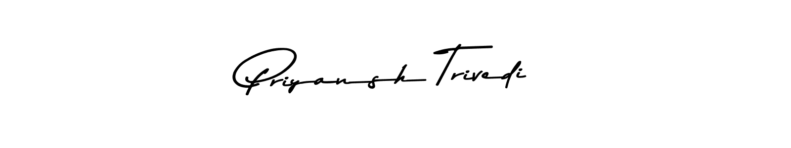 Make a beautiful signature design for name Priyansh Trivedi. Use this online signature maker to create a handwritten signature for free. Priyansh Trivedi signature style 9 images and pictures png