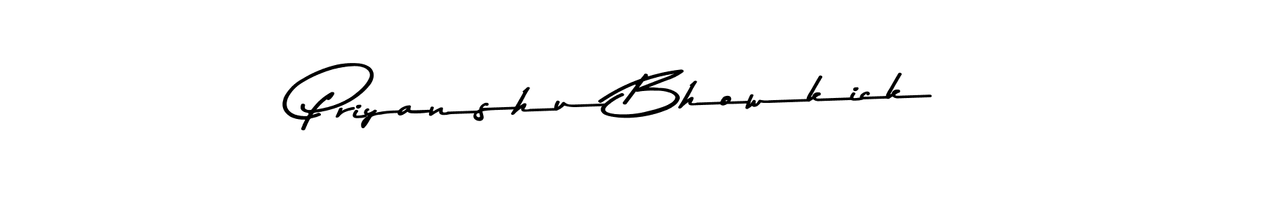 You can use this online signature creator to create a handwritten signature for the name Priyanshu Bhowkick. This is the best online autograph maker. Priyanshu Bhowkick signature style 9 images and pictures png