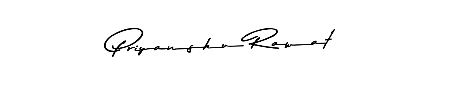 Create a beautiful signature design for name Priyanshu Rawat. With this signature (Asem Kandis PERSONAL USE) fonts, you can make a handwritten signature for free. Priyanshu Rawat signature style 9 images and pictures png