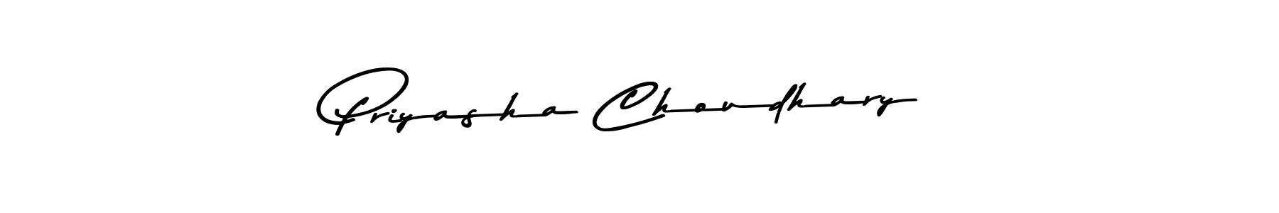 Create a beautiful signature design for name Priyasha Choudhary. With this signature (Asem Kandis PERSONAL USE) fonts, you can make a handwritten signature for free. Priyasha Choudhary signature style 9 images and pictures png
