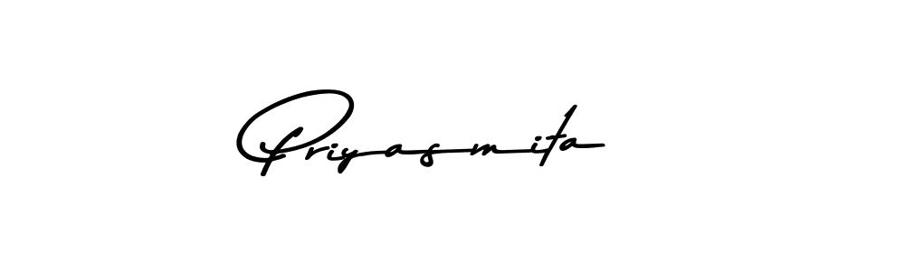 How to make Priyasmita signature? Asem Kandis PERSONAL USE is a professional autograph style. Create handwritten signature for Priyasmita name. Priyasmita signature style 9 images and pictures png
