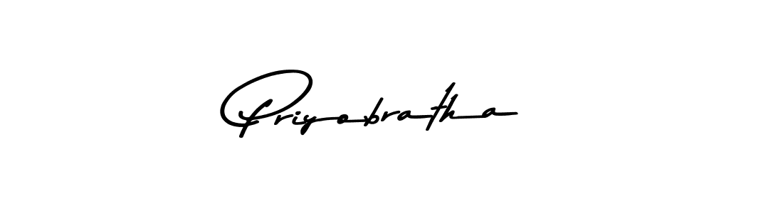 Design your own signature with our free online signature maker. With this signature software, you can create a handwritten (Asem Kandis PERSONAL USE) signature for name Priyobratha. Priyobratha signature style 9 images and pictures png