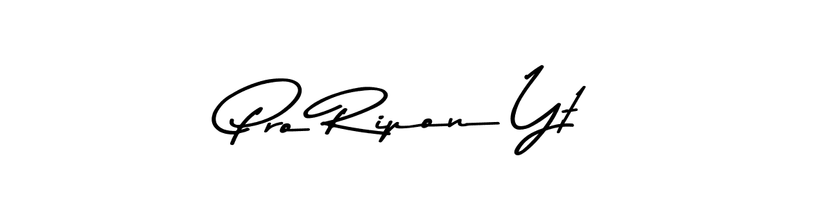 The best way (Asem Kandis PERSONAL USE) to make a short signature is to pick only two or three words in your name. The name Pro Ripon Yt include a total of six letters. For converting this name. Pro Ripon Yt signature style 9 images and pictures png