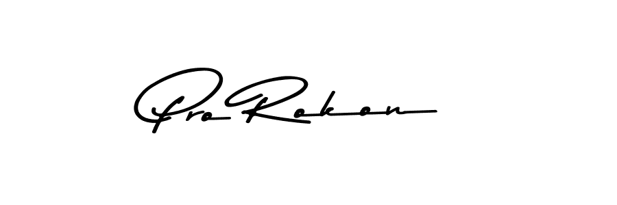 How to make Pro Rokon signature? Asem Kandis PERSONAL USE is a professional autograph style. Create handwritten signature for Pro Rokon name. Pro Rokon signature style 9 images and pictures png