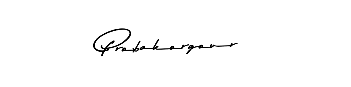 Probakorgour stylish signature style. Best Handwritten Sign (Asem Kandis PERSONAL USE) for my name. Handwritten Signature Collection Ideas for my name Probakorgour. Probakorgour signature style 9 images and pictures png
