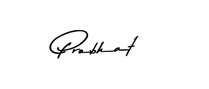 Create a beautiful signature design for name Probhat. With this signature (Asem Kandis PERSONAL USE) fonts, you can make a handwritten signature for free. Probhat signature style 9 images and pictures png