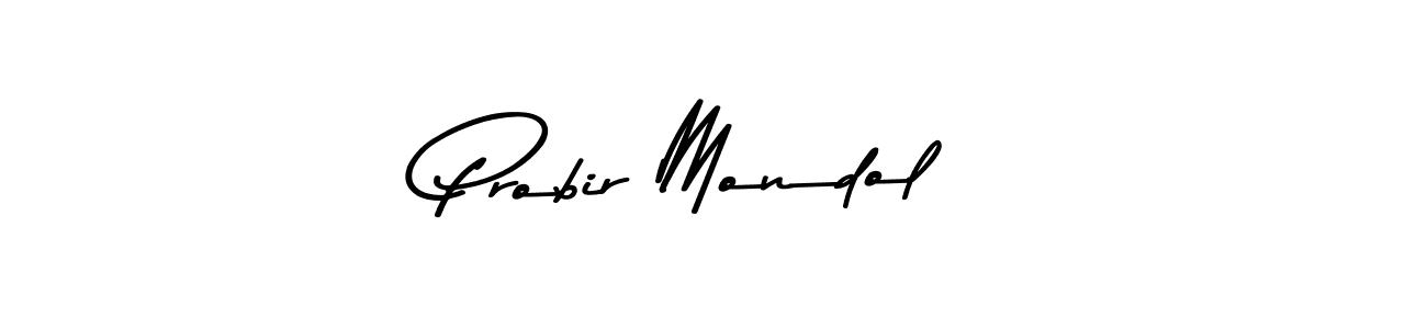 Design your own signature with our free online signature maker. With this signature software, you can create a handwritten (Asem Kandis PERSONAL USE) signature for name Probir Mondol. Probir Mondol signature style 9 images and pictures png