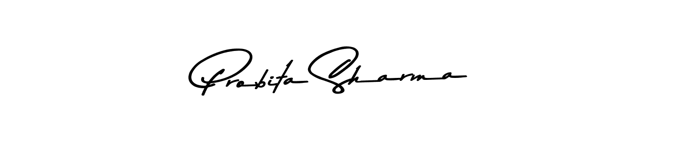 Also we have Probita Sharma name is the best signature style. Create professional handwritten signature collection using Asem Kandis PERSONAL USE autograph style. Probita Sharma signature style 9 images and pictures png