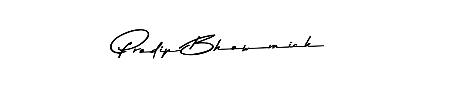 Create a beautiful signature design for name Prodip Bhowmick. With this signature (Asem Kandis PERSONAL USE) fonts, you can make a handwritten signature for free. Prodip Bhowmick signature style 9 images and pictures png