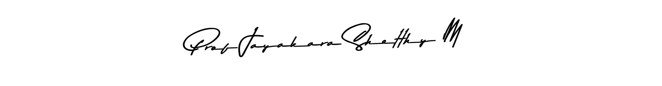 Asem Kandis PERSONAL USE is a professional signature style that is perfect for those who want to add a touch of class to their signature. It is also a great choice for those who want to make their signature more unique. Get Prof Jayakara Shetthy M name to fancy signature for free. Prof Jayakara Shetthy M signature style 9 images and pictures png