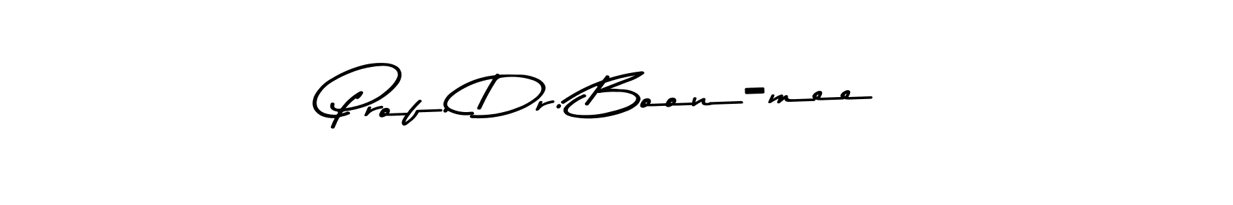 Once you've used our free online signature maker to create your best signature Asem Kandis PERSONAL USE style, it's time to enjoy all of the benefits that Prof. Dr. Boon-mee name signing documents. Prof. Dr. Boon-mee signature style 9 images and pictures png