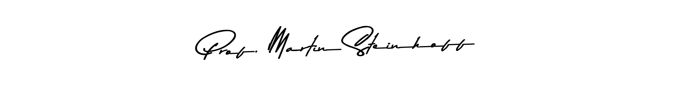 How to make Prof. Martin Steinhoff name signature. Use Asem Kandis PERSONAL USE style for creating short signs online. This is the latest handwritten sign. Prof. Martin Steinhoff signature style 9 images and pictures png