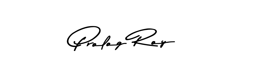 Design your own signature with our free online signature maker. With this signature software, you can create a handwritten (Asem Kandis PERSONAL USE) signature for name Prolog Roy. Prolog Roy signature style 9 images and pictures png