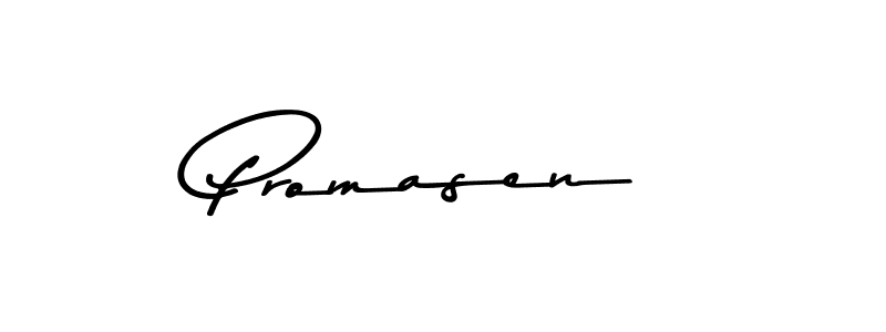 Create a beautiful signature design for name Promasen. With this signature (Asem Kandis PERSONAL USE) fonts, you can make a handwritten signature for free. Promasen signature style 9 images and pictures png