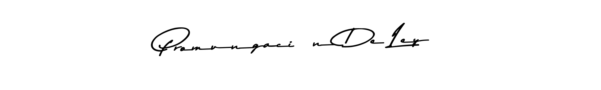 How to Draw Promungación De Ley signature style? Asem Kandis PERSONAL USE is a latest design signature styles for name Promungación De Ley. Promungación De Ley signature style 9 images and pictures png