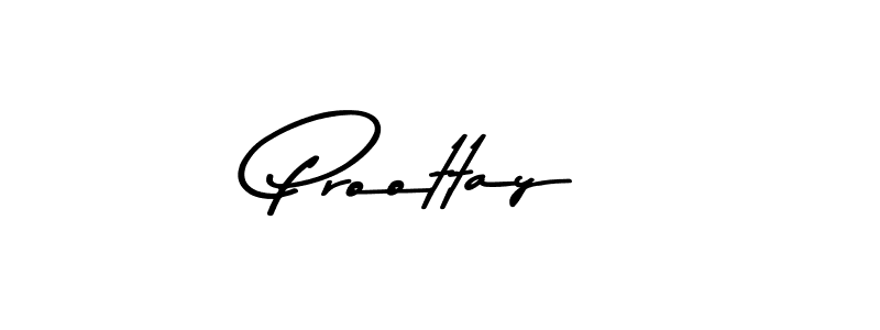 How to make Proottay signature? Asem Kandis PERSONAL USE is a professional autograph style. Create handwritten signature for Proottay name. Proottay signature style 9 images and pictures png
