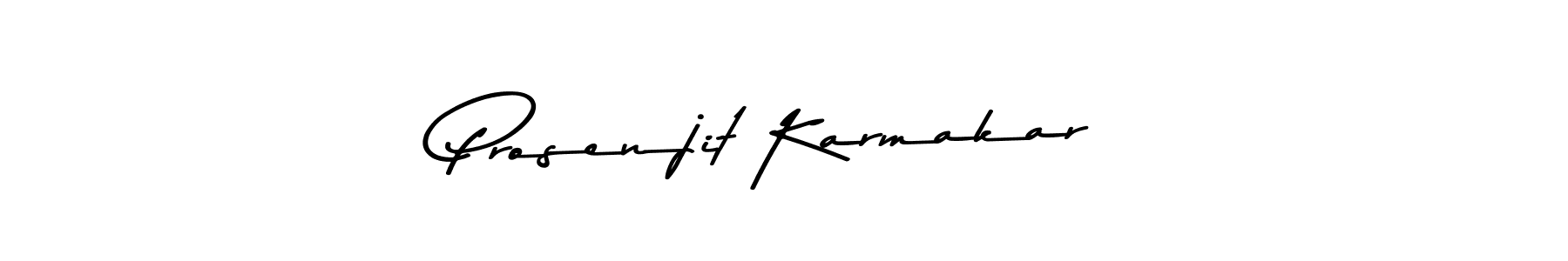 The best way (Asem Kandis PERSONAL USE) to make a short signature is to pick only two or three words in your name. The name Prosenjit Karmakar include a total of six letters. For converting this name. Prosenjit Karmakar signature style 9 images and pictures png
