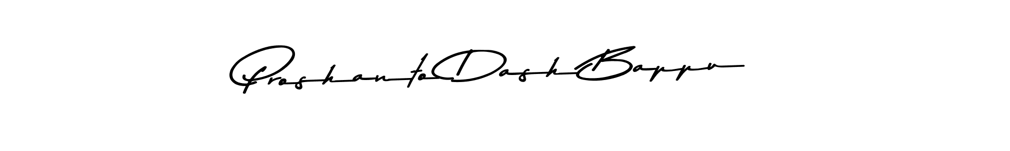 Design your own signature with our free online signature maker. With this signature software, you can create a handwritten (Asem Kandis PERSONAL USE) signature for name Proshanto Dash Bappu. Proshanto Dash Bappu signature style 9 images and pictures png