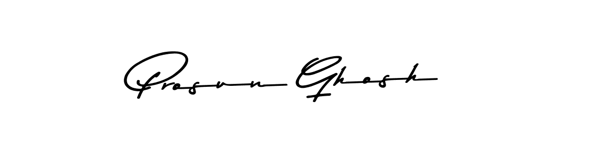 This is the best signature style for the Prosun Ghosh name. Also you like these signature font (Asem Kandis PERSONAL USE). Mix name signature. Prosun Ghosh signature style 9 images and pictures png