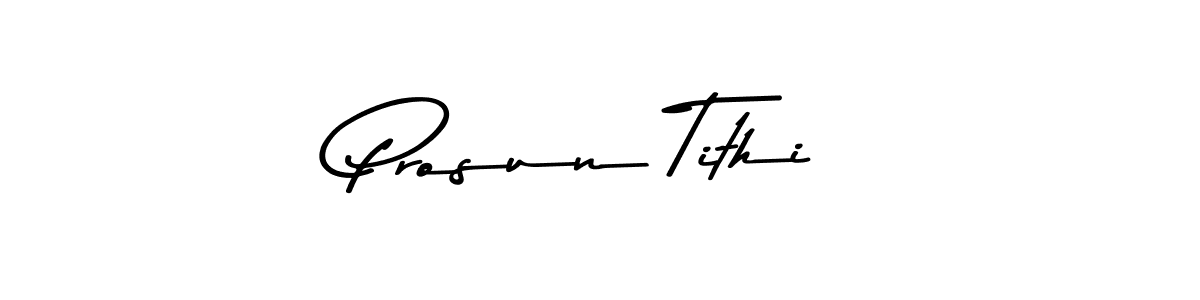 Check out images of Autograph of Prosun Tithi name. Actor Prosun Tithi Signature Style. Asem Kandis PERSONAL USE is a professional sign style online. Prosun Tithi signature style 9 images and pictures png