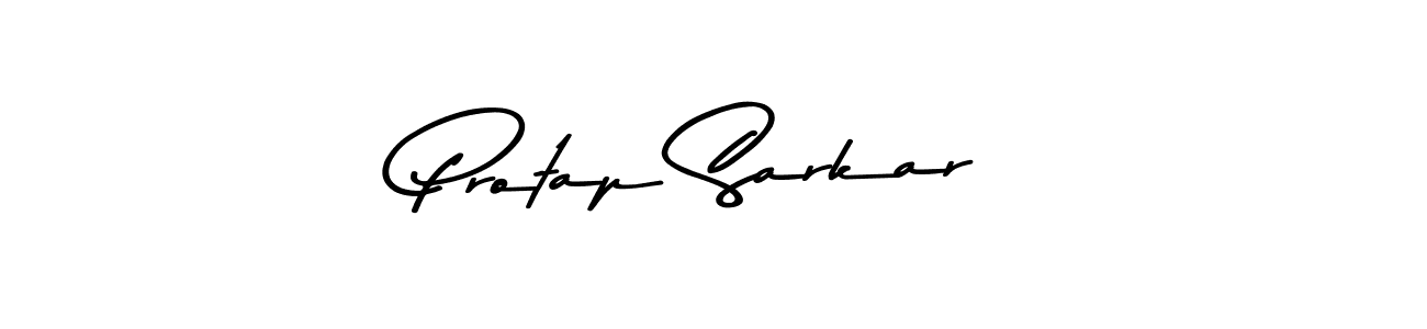 Use a signature maker to create a handwritten signature online. With this signature software, you can design (Asem Kandis PERSONAL USE) your own signature for name Protap Sarkar. Protap Sarkar signature style 9 images and pictures png