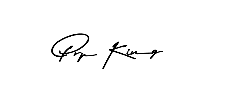 Design your own signature with our free online signature maker. With this signature software, you can create a handwritten (Asem Kandis PERSONAL USE) signature for name Prp King. Prp King signature style 9 images and pictures png