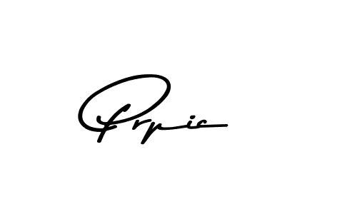 Make a beautiful signature design for name Prpic. With this signature (Asem Kandis PERSONAL USE) style, you can create a handwritten signature for free. Prpic signature style 9 images and pictures png