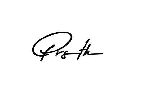 Create a beautiful signature design for name Prsth. With this signature (Asem Kandis PERSONAL USE) fonts, you can make a handwritten signature for free. Prsth signature style 9 images and pictures png