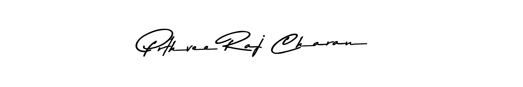 Prthvee Raj Charan stylish signature style. Best Handwritten Sign (Asem Kandis PERSONAL USE) for my name. Handwritten Signature Collection Ideas for my name Prthvee Raj Charan. Prthvee Raj Charan signature style 9 images and pictures png