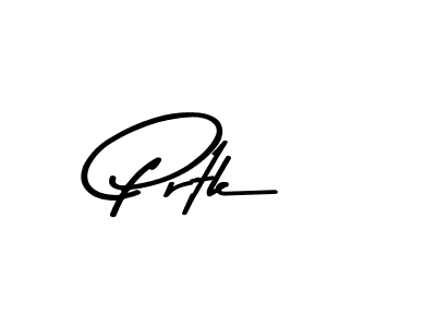 Use a signature maker to create a handwritten signature online. With this signature software, you can design (Asem Kandis PERSONAL USE) your own signature for name Prtk. Prtk signature style 9 images and pictures png