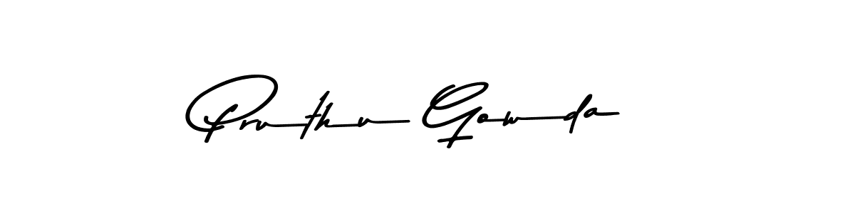 It looks lik you need a new signature style for name Pruthu Gowda. Design unique handwritten (Asem Kandis PERSONAL USE) signature with our free signature maker in just a few clicks. Pruthu Gowda signature style 9 images and pictures png