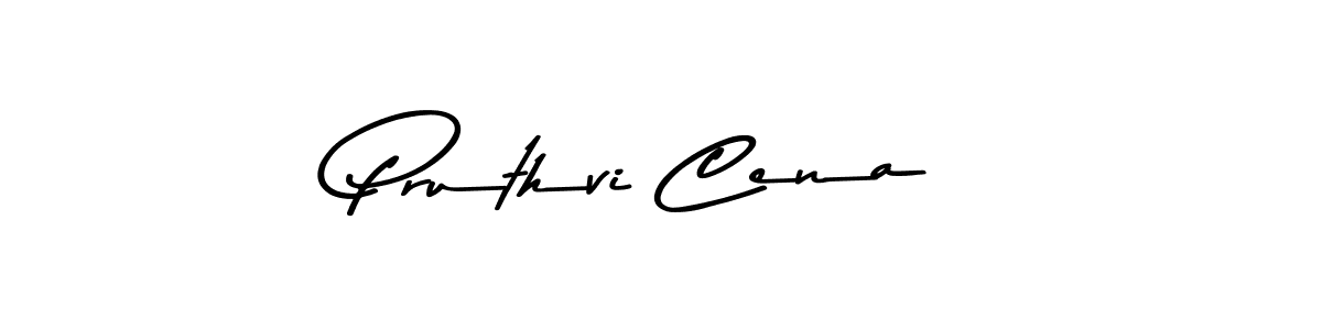 Also we have Pruthvi Cena name is the best signature style. Create professional handwritten signature collection using Asem Kandis PERSONAL USE autograph style. Pruthvi Cena signature style 9 images and pictures png