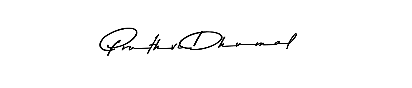 if you are searching for the best signature style for your name Pruthvi Dhumal. so please give up your signature search. here we have designed multiple signature styles  using Asem Kandis PERSONAL USE. Pruthvi Dhumal signature style 9 images and pictures png