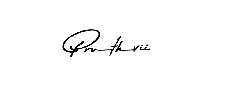 How to make Pruthvii signature? Asem Kandis PERSONAL USE is a professional autograph style. Create handwritten signature for Pruthvii name. Pruthvii signature style 9 images and pictures png