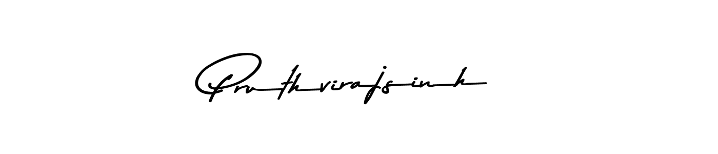 Pruthvirajsinh stylish signature style. Best Handwritten Sign (Asem Kandis PERSONAL USE) for my name. Handwritten Signature Collection Ideas for my name Pruthvirajsinh. Pruthvirajsinh signature style 9 images and pictures png