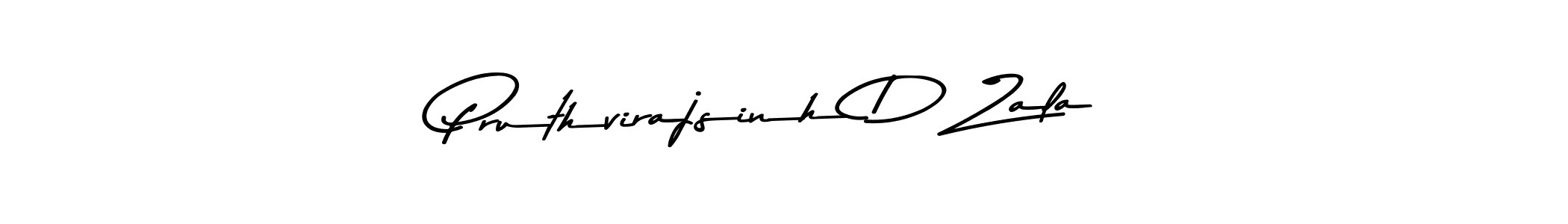 Make a beautiful signature design for name Pruthvirajsinh D Zala. With this signature (Asem Kandis PERSONAL USE) style, you can create a handwritten signature for free. Pruthvirajsinh D Zala signature style 9 images and pictures png